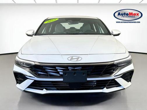 Serenity White 2025 Hyundai ELANTRA HEV Limited