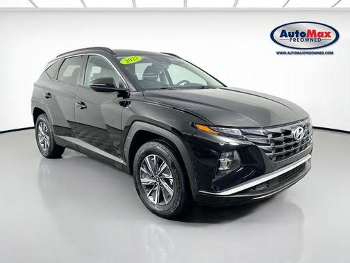 Phantom Black 2023 Hyundai TUCSON Hybrid Blue