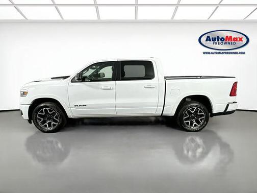 Bright White Clearcoat 2025 RAM 1500 Laramie