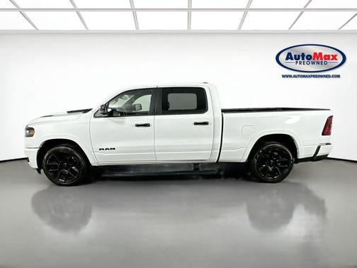Bright White Clearcoat 2025 RAM 1500 Laramie