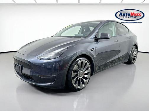 Stealth Grey 2024 Tesla Model Y Performance Dual Motor All-Wheel Drive