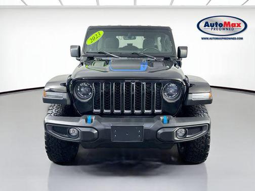Black Clearcoat 2023 Jeep Wrangler 4xe Rubicon