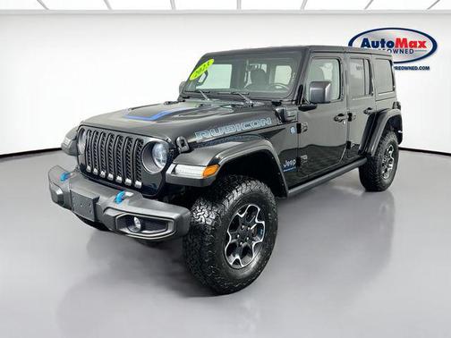 Black Clearcoat 2023 Jeep Wrangler 4xe Rubicon