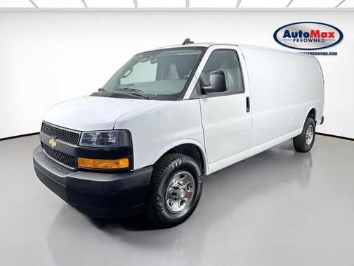 Summit White 2024 Chevrolet Express 3500 Work Van