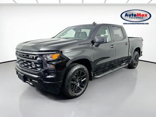 Black 2023 Chevrolet Silverado 1500 Custom