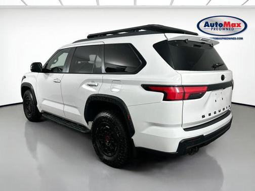 White 2025 Toyota Sequoia TRD Pro