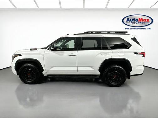 White 2025 Toyota Sequoia TRD Pro