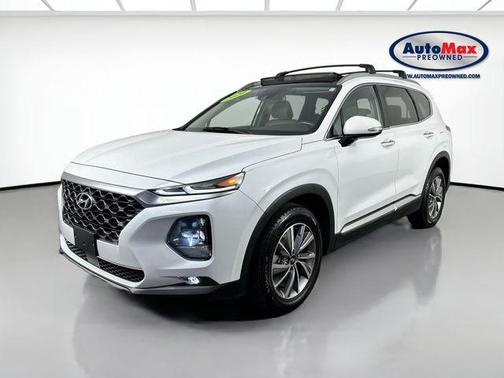Quartz White 2020 Hyundai SANTA FE SEL 2.4