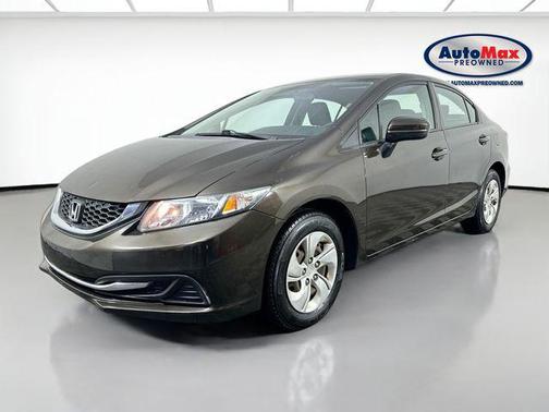 Brown 2014 Honda Civic LX