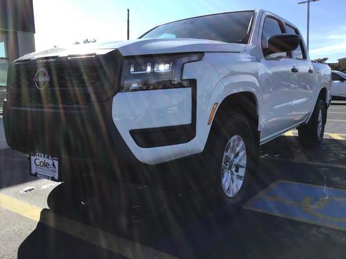 Glacier White 2026 Nissan Frontier S