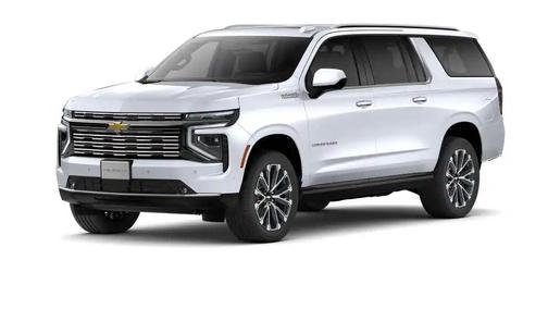 Polar White Tricoat 2026 Chevrolet Suburban High Country, 4WD