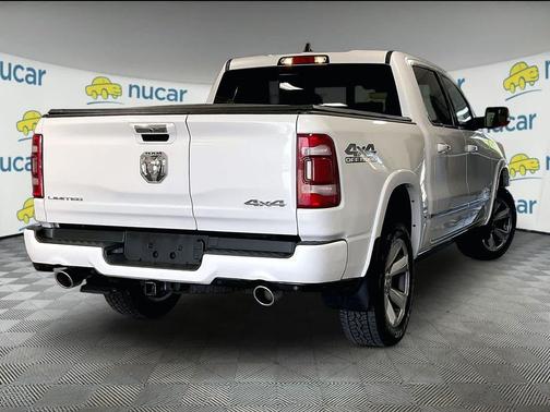 Ivory White Tri-Coat Pearlcoat 2020 RAM 1500 Limited