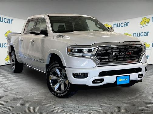Ivory White Tri-Coat Pearlcoat 2020 RAM 1500 Limited