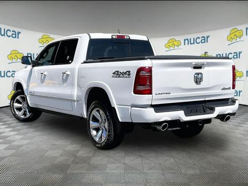 Ivory White Tri-Coat Pearlcoat 2020 RAM 1500 Limited