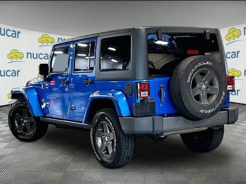 Hydro Blue Pearl Coat 2015 Jeep Wrangler Unlimited Freedom Edition
