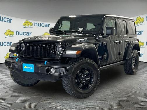 Black Clearcoat 2024 Jeep Wrangler 4xe Willys