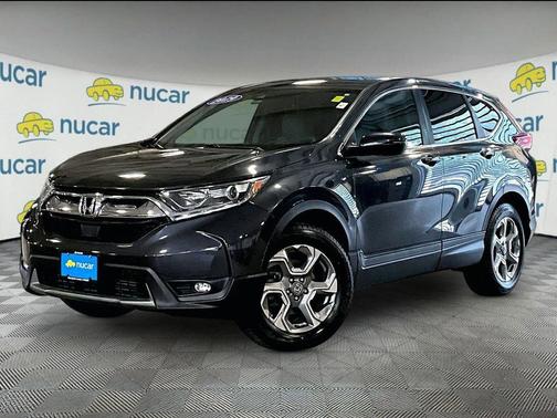 Gray 2019 Honda CR-V EX-L