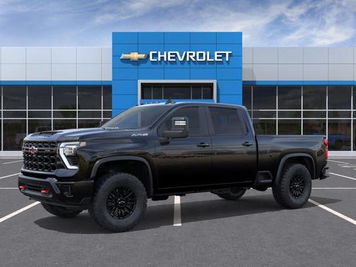 Black 2026 Chevrolet Silverado 2500 Crew Cab, Standard Bed, XR2, 4WD