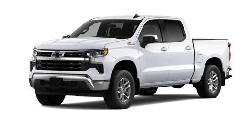 Summit White 2026 Chevrolet Silverado 1500 LT