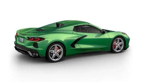 Roswell Green Metallic 2026 Chevrolet Corvette Stingray w/1LT