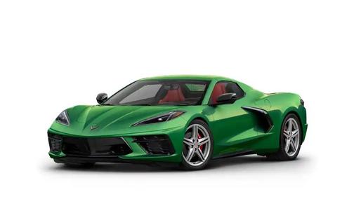 Roswell Green Metallic 2026 Chevrolet Corvette Stingray w/1LT
