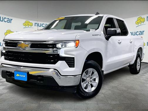 Summit White 2025 Chevrolet Silverado 1500 LT