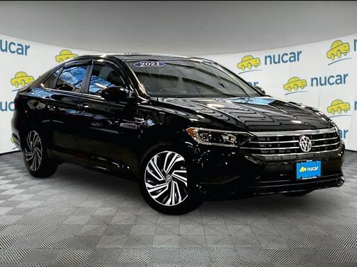 Deep Black Pearl 2021 Volkswagen Jetta 1.4T SEL