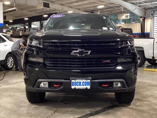 Black 2021 Chevrolet Silverado 1500 LT Trail Boss