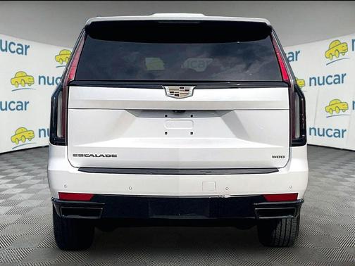 Crystal White Tricoat 2021 Cadillac Escalade ESV Sport Platinum
