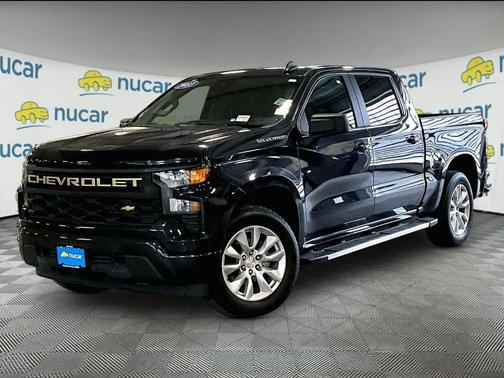 Dark Ash Metallic 2023 Chevrolet Silverado 1500 Custom