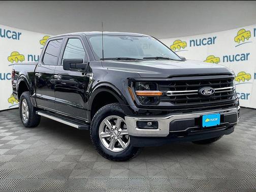 AGATE BLACK METALLIC 2025 Ford F-150 XLT