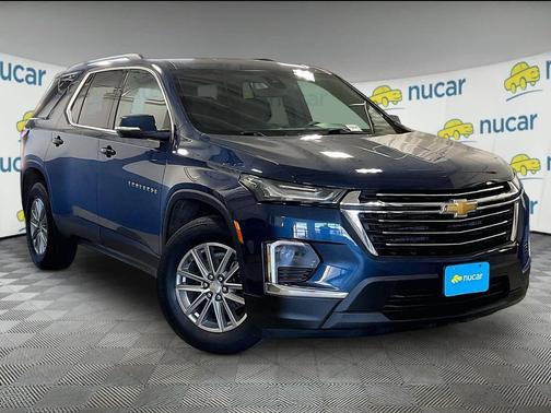 Northsky Blue Metallic 2023 Chevrolet Traverse LT Cloth