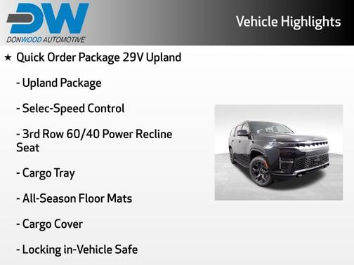 Gloss Black 2026 Jeep Grand Wagoneer Base