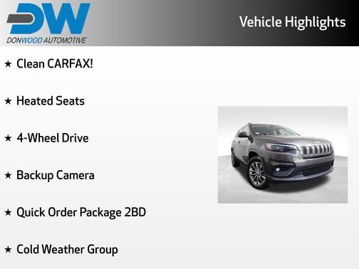 Granite Crystal Clearcoat Metallic 2019 Jeep Cherokee Latitude Plus