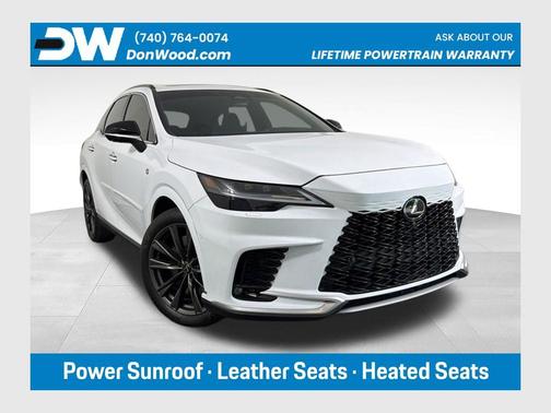 Ultra White 2024 Lexus RX 350 F SPORT Handling