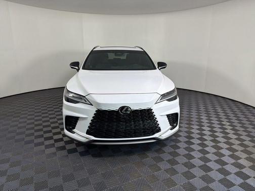 Ultra White 2024 Lexus RX 350 F SPORT Handling