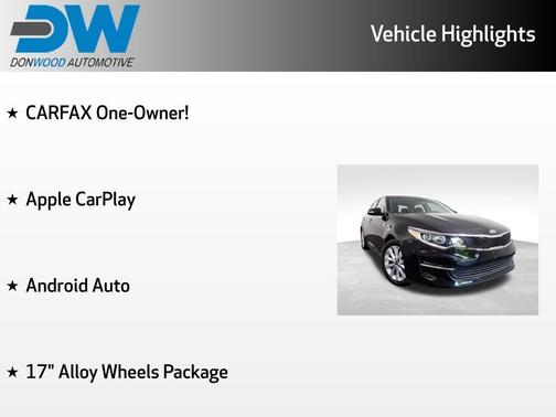 Ebony Black 2018 Kia Optima LX