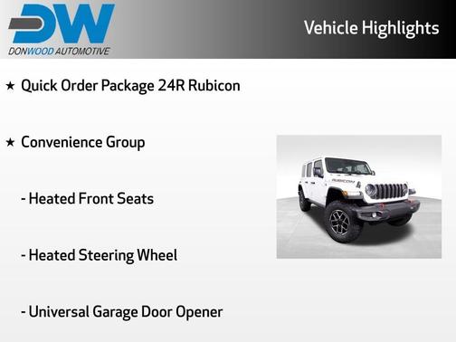 Bright White Clearcoat 2026 Jeep Wrangler Rubicon