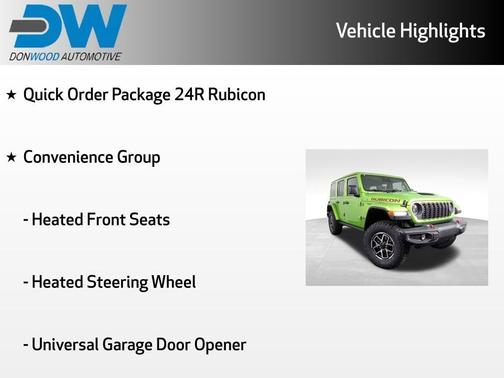 Mojito! Clearcoat 2026 Jeep Wrangler Rubicon