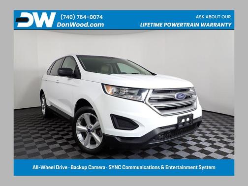 Oxford White 2018 Ford Edge SE