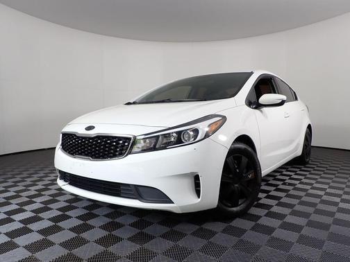 Clear White 2017 Kia Forte LX
