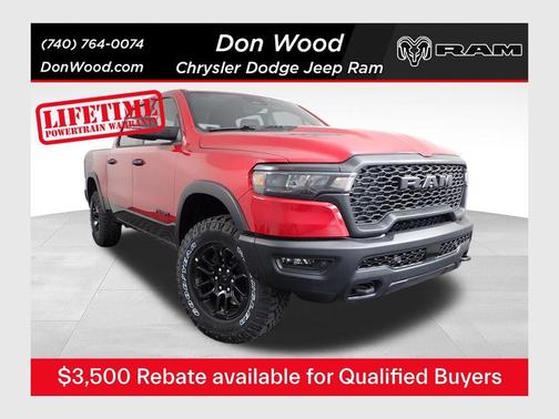 Molten Red Pearlcoat 2026 RAM 1500 Rebel