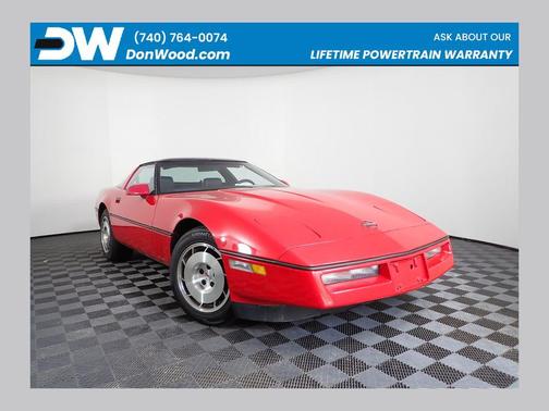 Red 1986 Chevrolet Corvette