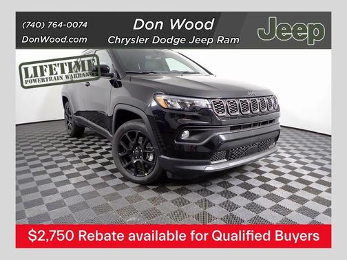 Diamond Black 2026 Jeep Compass Latitude