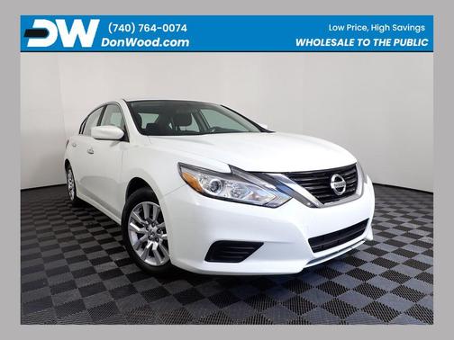 Glacier White 2016 Nissan Altima 2.5 S