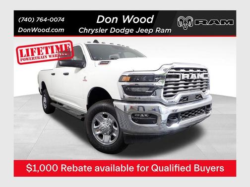 Bright White Clearcoat 2026 RAM 2500 Tradesman