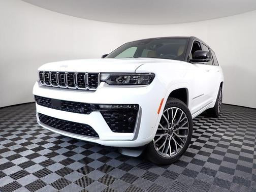 Bright White Clearcoat 2026 Jeep Grand Cherokee L Summit