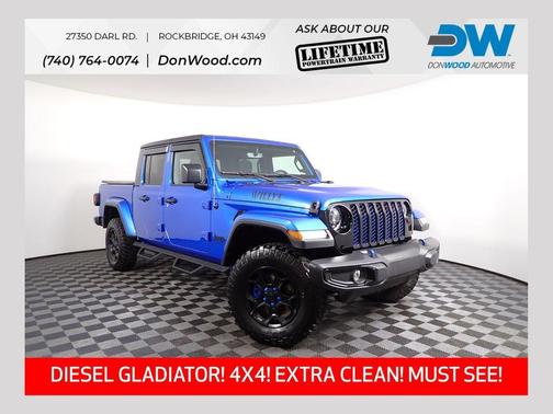 Hydro Blue Pearlcoat 2023 Jeep Gladiator Sport