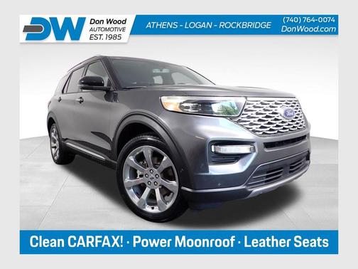 Magnetic Metallic 2020 Ford Explorer Platinum