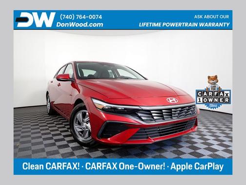 Red 2024 Hyundai ELANTRA SE